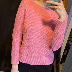 Set of 2 sweaters (pink and teal) GAP